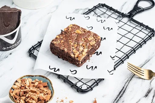 Chocolate Fudge and Walnut Brownie