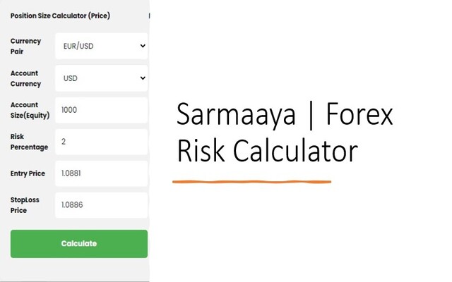 Forex Risk Calculator Preview image 3