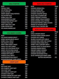 Tasty Trails menu 2