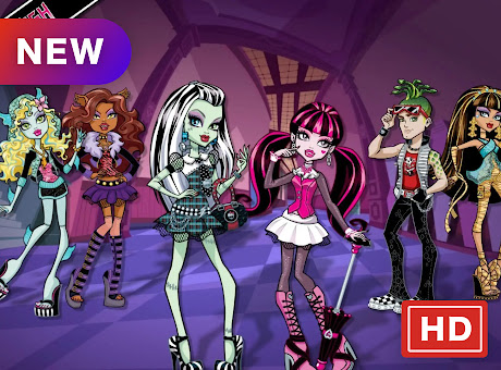 Monster High New Tabs HD Fiction Themes large promo image