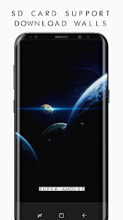 ? Imagini de fundal AMOLED 4K negre, Captură de ecran cu fundaluri întunecate