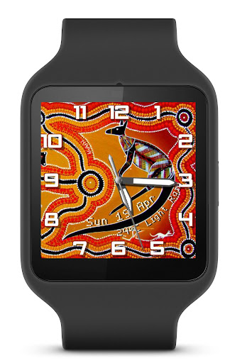 Aboriginal Art Watch Face