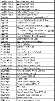 Chef Inn Food Service menu 1