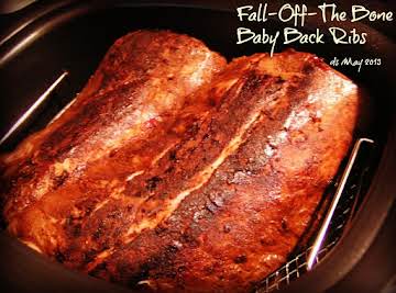 Fall-Off-The Bone Baby Back Ribs, Rub & BBQ Sauce