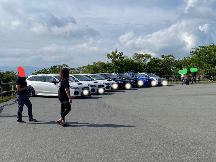 レヴォーグの箱根ターンパイク・ダーリン撮ってもらっちゃった♡・箱根ツーリング・アネスト岩田・ピックアップされない車に関するカスタム事例の投稿画像7枚目