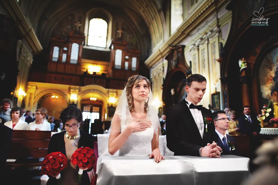 Fotografer pernikahan Krystian Gacek (krystiangacek). Foto tanggal 26 Februari 2015