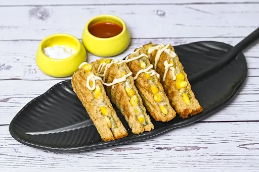 Corn And Cheese Sandwich