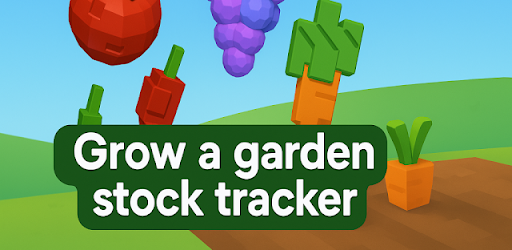 Track stock for grow a garden