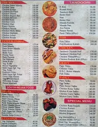 Sukh Sagar menu 3