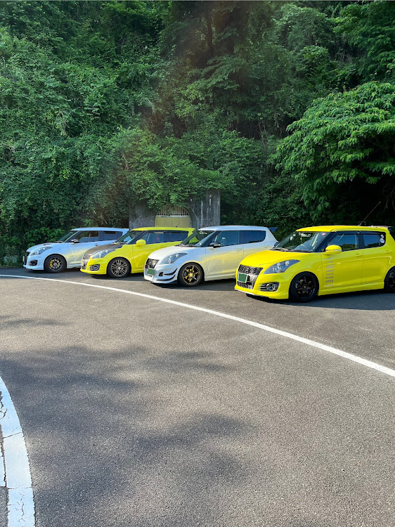 スイフトスポーツのZC32S仲間・初瀬ダム・流し撮りに関するカスタム事例の投稿画像3枚目
