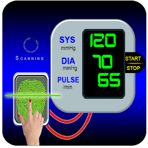 Blood Pressure Finger Scanner BP Prank  Icon