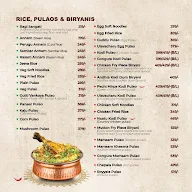 Rayalaseema Ruchulu menu 5