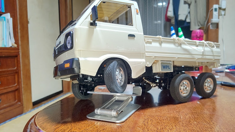TREK@鈴菌さんが投稿したWPL D12・WPL D14・6WD・リフトアップ・アゲトラに関するカスタム事例の投稿画像1枚目