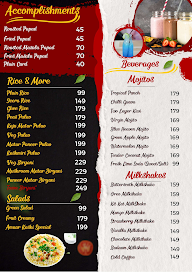 Amaar Kashi menu 5