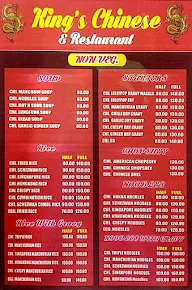 King's Chinese & Restaurant menu 4