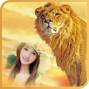 Lion Photo Frame  Icon