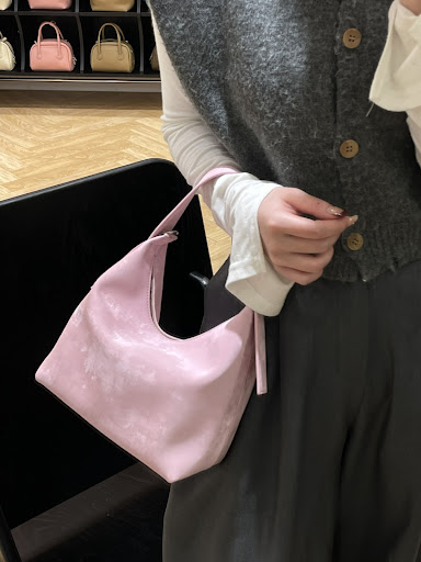 Title 6, Fashion Satin All-match Genuine Leather Womens...