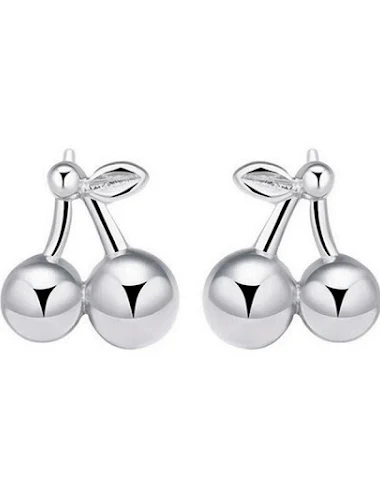 Pendientes de botón Shengli S925 pl - 1