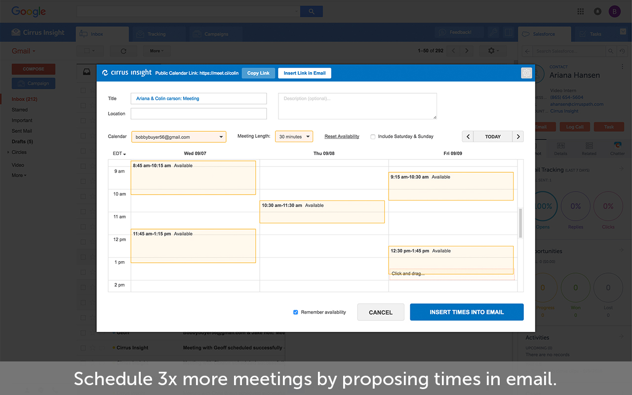 Cirrus Insight Preview image 6