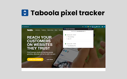 Taboola Pixel Tracker