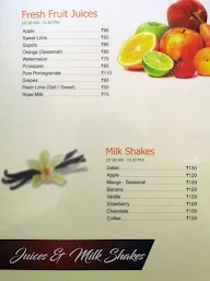 Namma Veedu Vasanta Bhavan menu 5