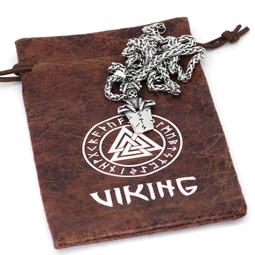 Title 2, Nordic Viking Audinluna Rune Sword Titanium Ste...