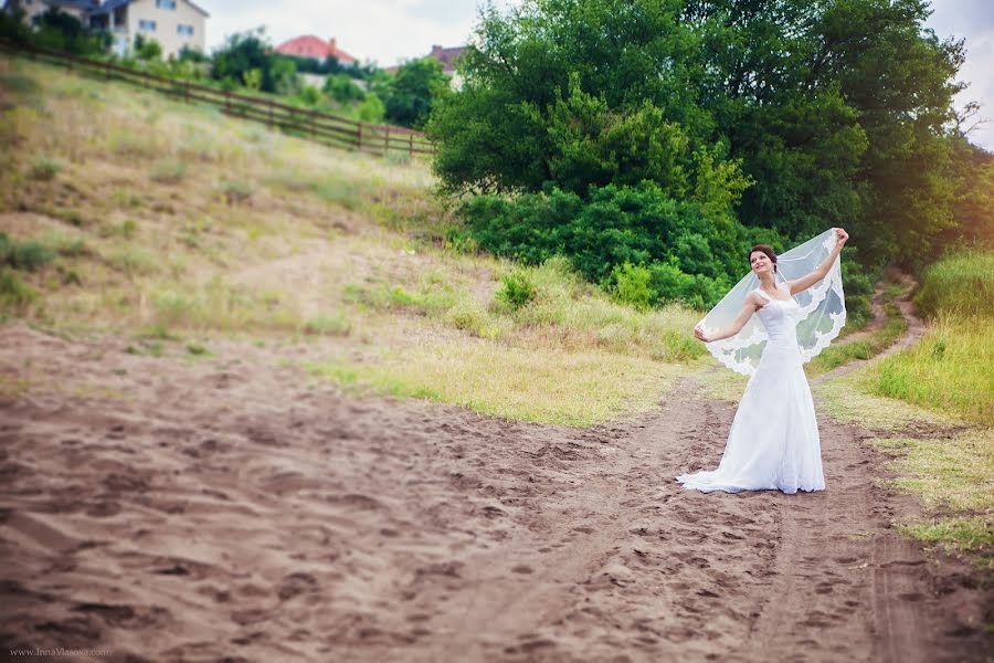 Fotografo di matrimoni Inna Vlasova (innavlasova). Foto del 29 luglio 2014