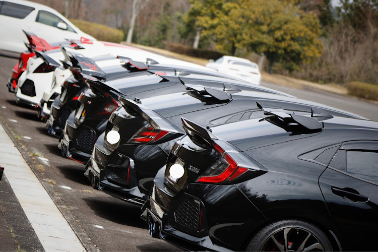 シビックのオフ会・ノーマル車無し・仲良しメンバーに関するカスタム事例の投稿画像2枚目