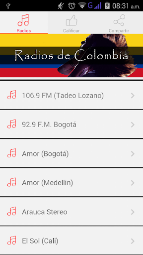 Colombia Radio Stations Online