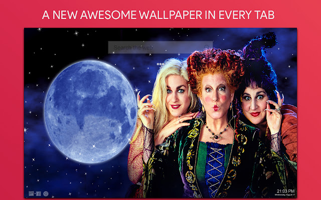 Hocus Pocus Wallpaper HD Custom New Tab