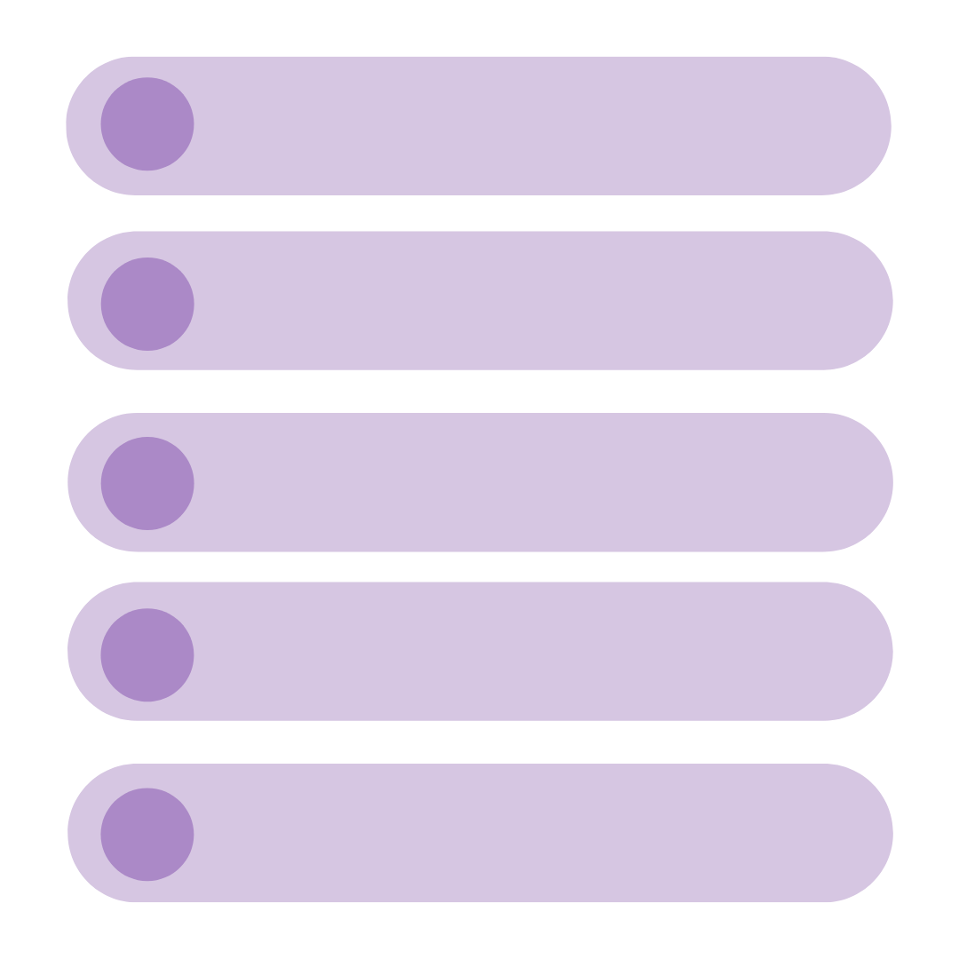 Email List - purple rows