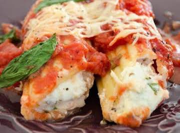 Parmesan Chicken Manicotti