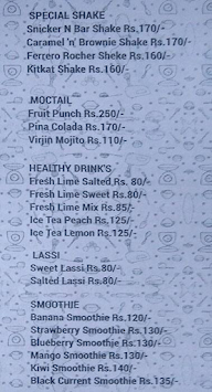 Food Bond menu 1