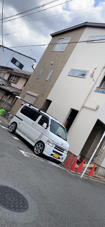 バモスの現場撮影・飯抜き・からの写メ撮る余裕wに関するカスタム事例の投稿画像1枚目