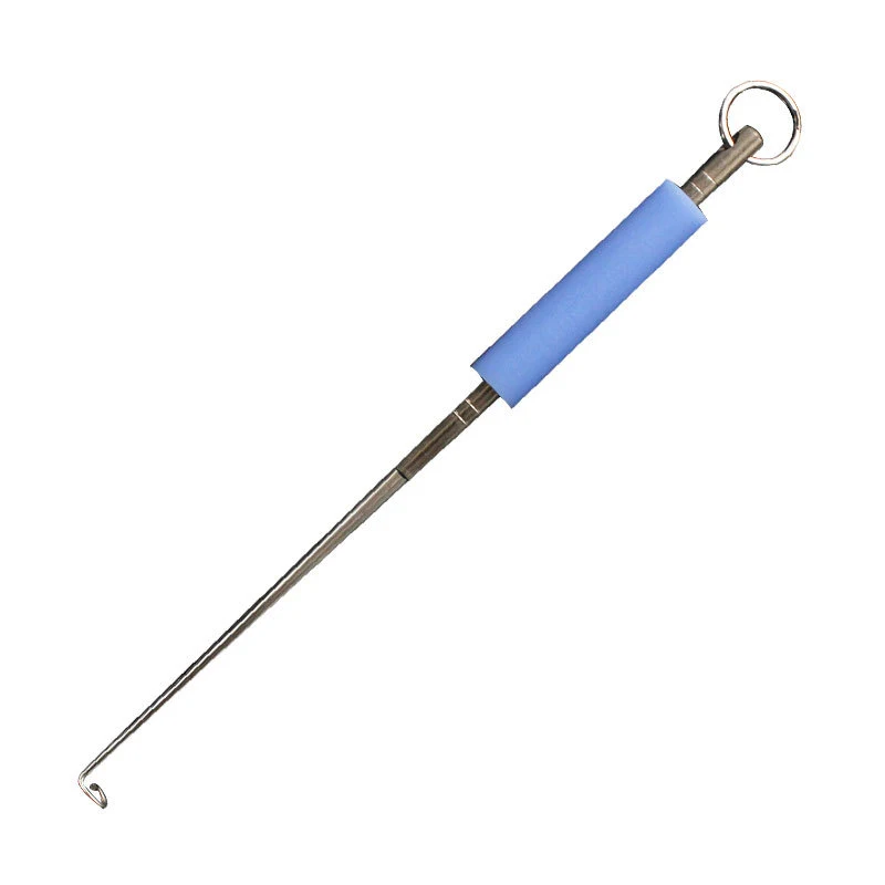 Hameçon de pêche à découplage de style japonais pour la pêche à l'aveugle. Accessoires pour une capture et une libération faciles et efficaces.