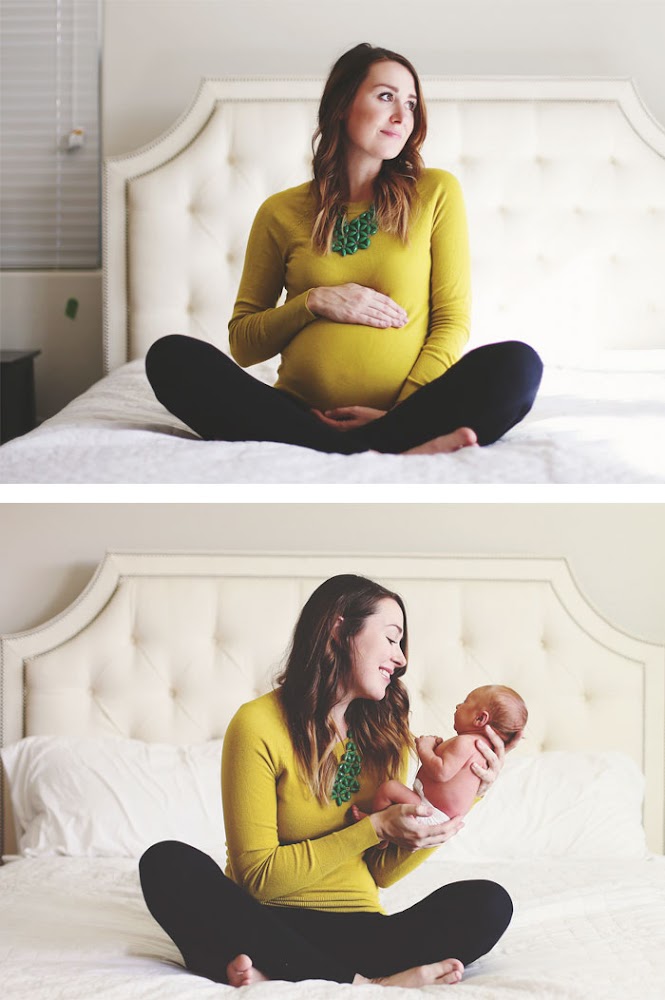 Lovely Photos Of Before And After Pregnancy