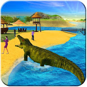 Crocodile Games Wild Water Attack Simulator  Icon