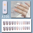 A105 - Hộp Nail Box 24 Móng Họa Tiết Nhiều Màu Sắc Thời Trang
