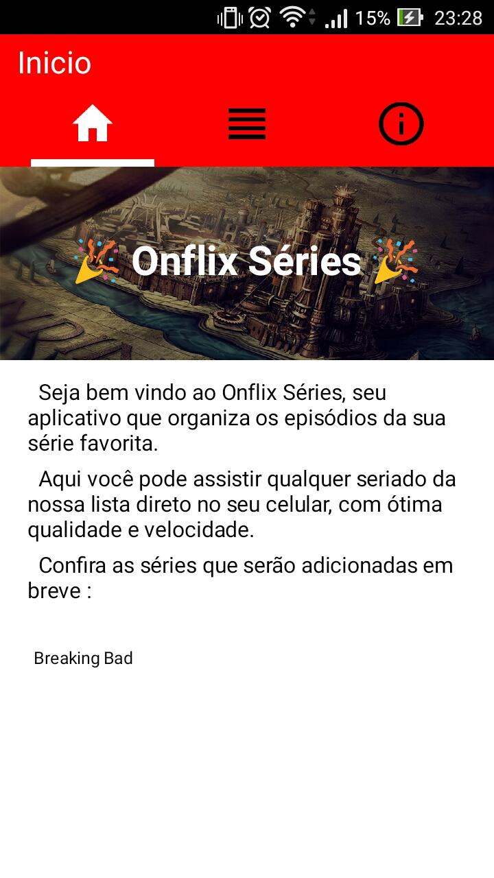 Onflix Séries Screen 1