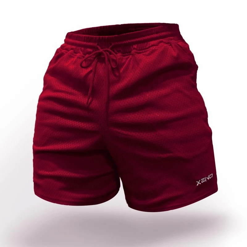 Shorts deportivos de secado rápido para hombre, transpirables, ideales para fitness y entrenamientos intensivos. Comodidad y rendimiento garantizados.