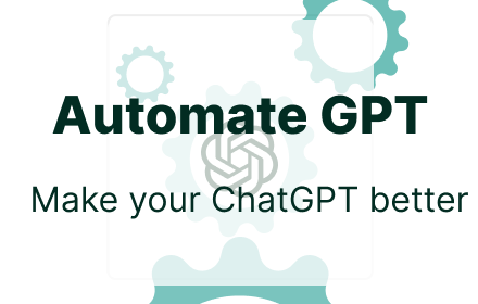 AutomateGPT small promo image