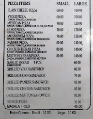 Crazy Pizza Junction menu 2