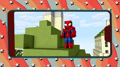 Screenshot Spider-Man Game Minecraft Mod