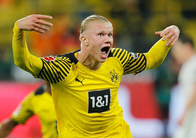 Borussia Dortmund's Erling Haaland has signed with Manchester City