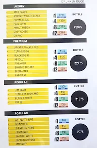 Drunken Duck menu 5
