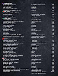 The Wine Table menu 3