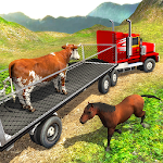 Cover Image of ดาวน์โหลด เกมขับรถบรรทุกสัตว์ในฟาร์มออฟโร้ด 2020 1.7 APK