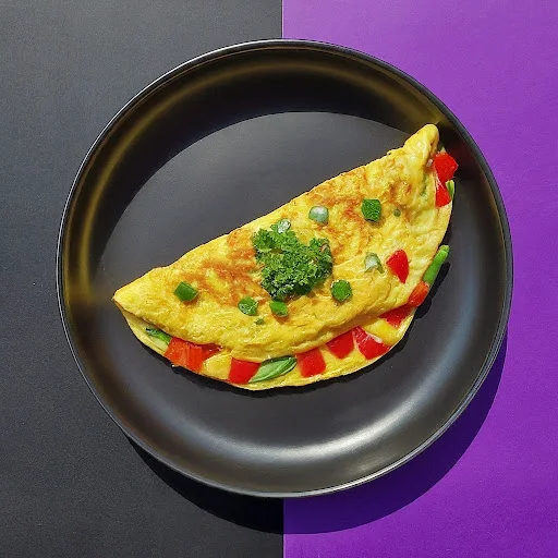 Veggie Overloaded Omelette