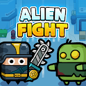 Alien Fight: Police vs Zombie