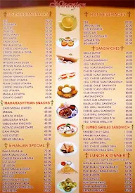 Shree Niranjan menu 1